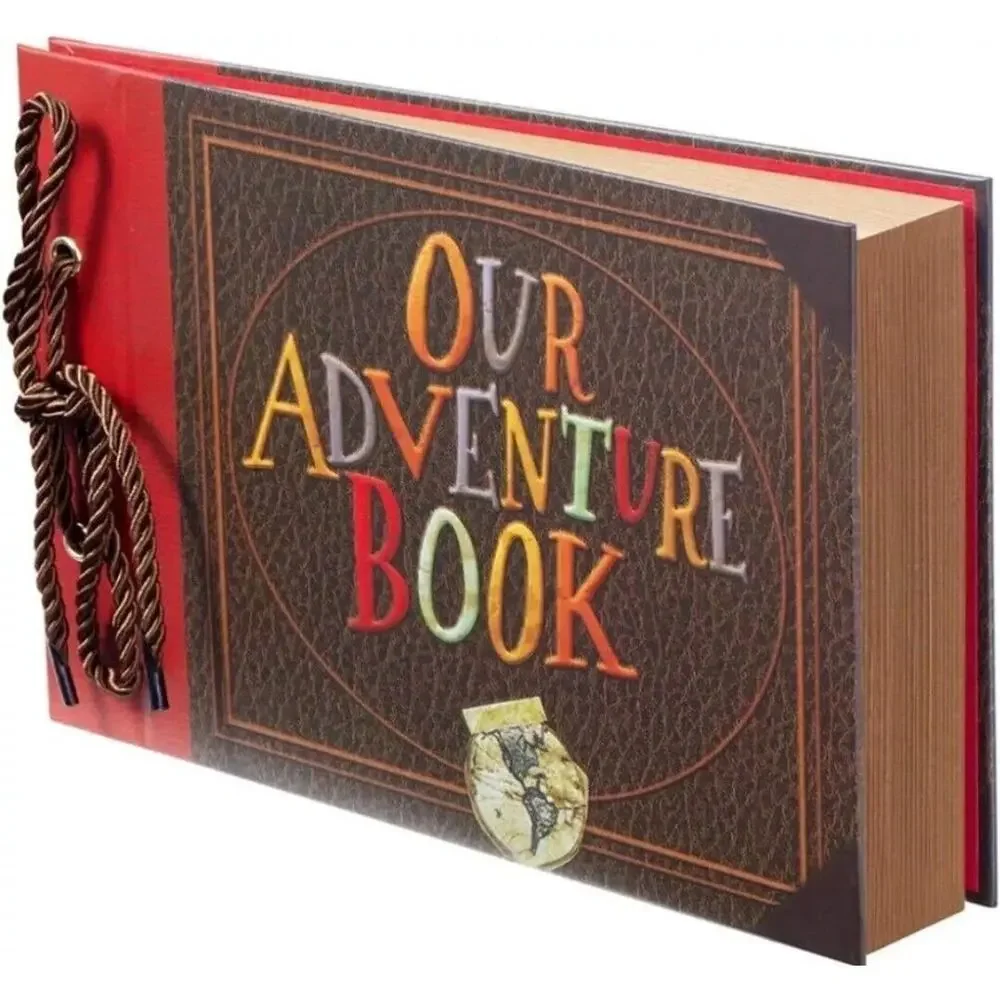 Our Adventure Scrapbook 42 Sheets, Gifts for Kids-Children Scrapbook Photo Album